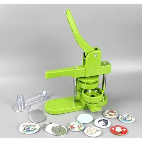 Badge Maker Machine Making Pin Button Press Cutter Circle Button Badge Machine Badge Button Making Kits