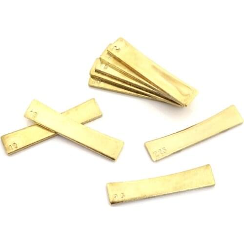 Golden Guitar Radius Fingerboard Fret Press Caul Insert for Guitarist Luthier Tool