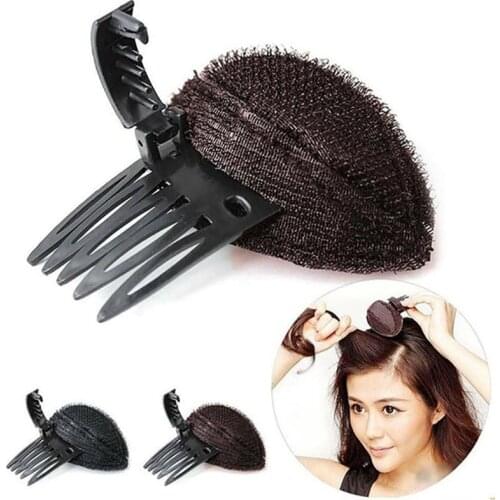 1PC 2021 New Sponge Hair Bun Clip Maker Princess Styling Hair Fluffy Sponge Pad For Women Elegant Hair Accessories Tool Headwear