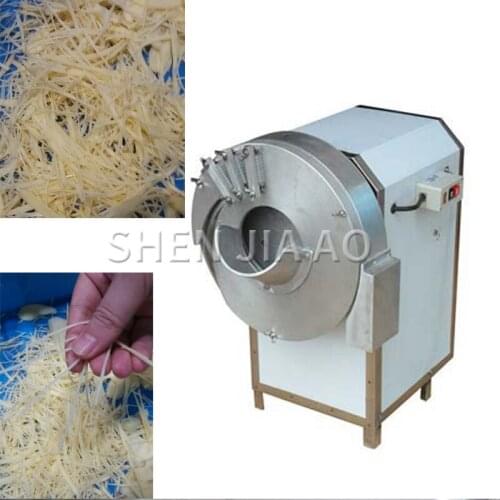 TM-821 High Efficiency Cut Ginger Machine Vegetable Ginger Cutter Desktop Multi-function Cutting Ginger Machine 220V 1PC