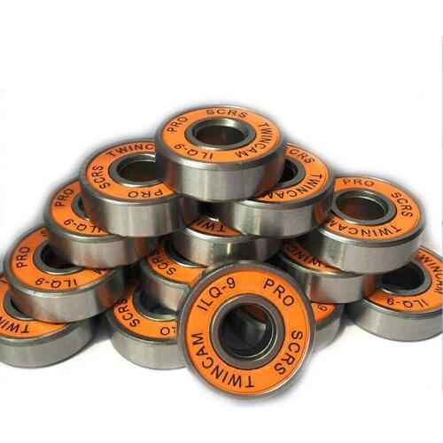 16Pcs/Lot SKATING TWINCAM ILQ-9 608Zz Miniature Ball Radial Ball Bearings for Skate Board Shoes Accessories -9