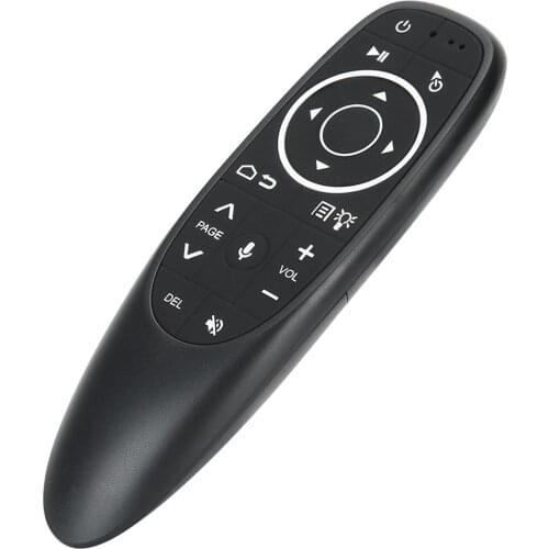 2.4G USB Wireless Remote Control Air Fly Mouse Smart Voice Infrared Controller Built-In HD Microphone For Android Windows