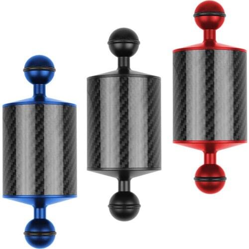 Aluminum Carbon Fiber Floating Arm Support Double Ball Floating Arm for Diving Camera FS22