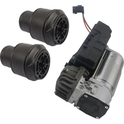 AP02 Pair Rear Air Suspension Spring + Compressor for Citroen Jumpy Peugeot Expert