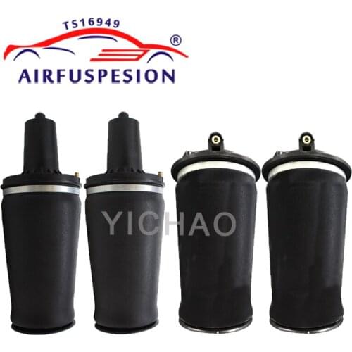 Free shipping 4pcs Gen II front rear Air Spring Bag for Range Rover P38A P38 Air Ride Suspension Springs REB000550 RKB101460