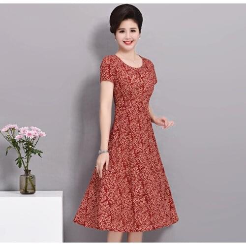 HANQIYAHULI Summer Midi Dresses
