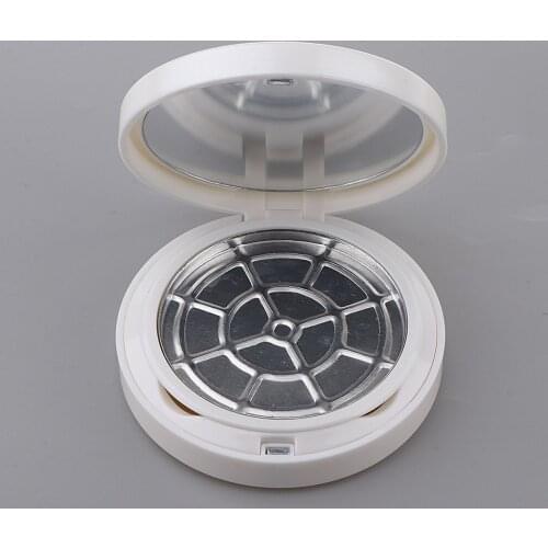 Multipurpose 2 Tier Empty Cosmetic Container with The Makeup Mirror