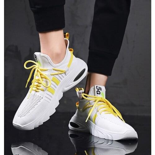 New Shoes Shoes Men Male Sneakers Mens Fashion Casual Sports Shoe For Summer Breathable Sneaker Style Mens White