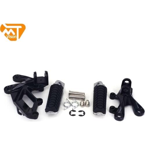 Motorcycle Front Foot Pegs Pedals Foot Pegs Footrests For KAWASAKI ZZR1400 ZX14R 2006-2014