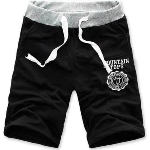 New Men Drawstring Shorts Pant Half Summer Beach Printing Breathable Cotton Fashion Casual For Outdoor Clothing Attractive Short