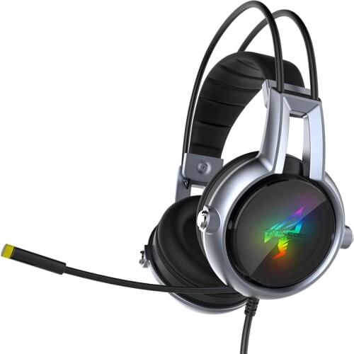Somic E95-20th Virtual USB 7.1 Vibrating Gaming Headset with Microphone Dynamic RGB Baklit for Gamer Students