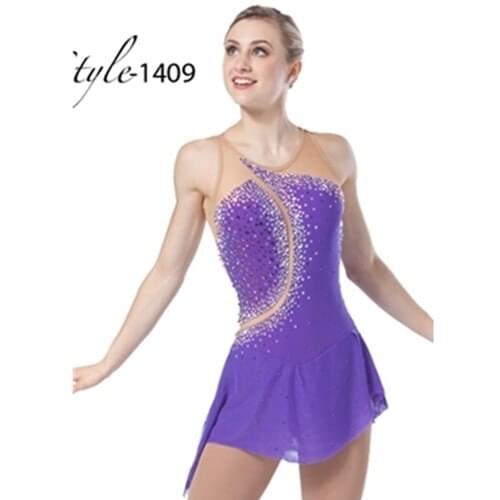 Women Competition Ice Figure Skating Dress Beautiful New Brand Figure Skating Dress Custom DR2569