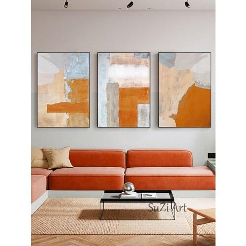100% Handpainted Abstract Oil Paintings On Canvas Modern Wedding Decor Wall Landscape Pictures Home Decoration No Framed