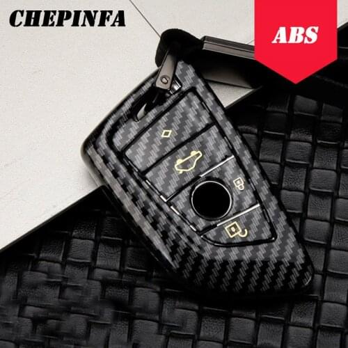 ABS Car Key Case Full Cover For BMW X5 F15 X6 F16 G30 7 Series G11 X1 F48 F39 Accessories Car Styling