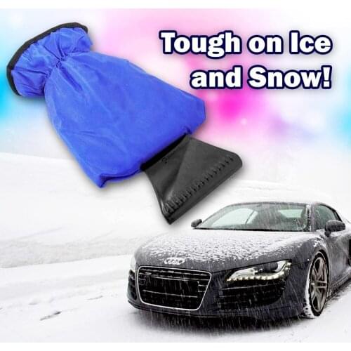 Car-Styling Car Cleaning Snow Shovel Car Snow Scraper Removal Glove Handheld Clean Tool Ice Scraper For Auto Window Ice Scraper