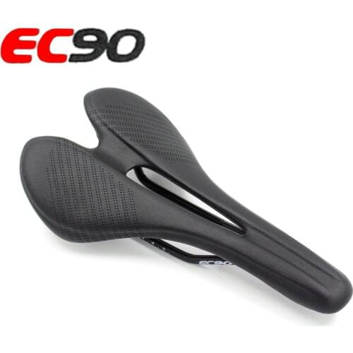 EC90 Steel Rail Sillin Cojines Hollow Design MTB Bike Saddle Road Bicycle Saddle Bike Seat Cycling Cushion Mountain Bike