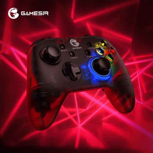 GameSir T4 Pro Bluetooth Wireless Game Controller Dual Wireless Connection Gamepad for Nintendo Switch / iPhone / Android / PC
