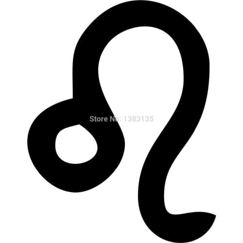 Hot Sale Leo - Zodiac - Sun Sign Car Sticker For Truck Window Bumper Auto SUV Door Kayak Vinyl Decal 8 Colors