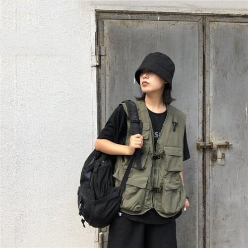 Summer New Mens Outdoor Photographers Couples Military Function Tactical Tooling Multi-pocket Men & Women Soft Vest