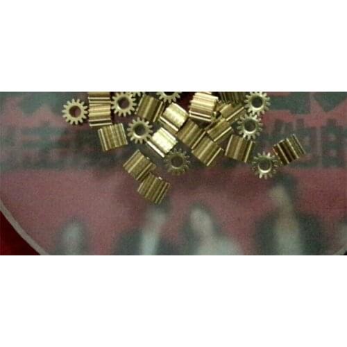 0.3M 14T Copper gear Hole 1.98 2 mm fitted Mechanical small modulus gear