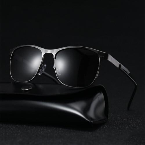 Fashion Men Cool Square Style Gradient TAC1.1 Polarized Sunglasses Driving Vintage Brand Design Cheap Sun Glasses Oculos De Sol