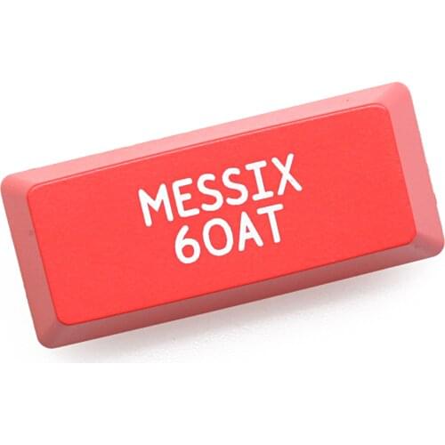 Novelty Shine Through Keycap ABS Etched Shine-Through Messi GOAT 6th Golden Ball Award black red enter backspace for keyboard