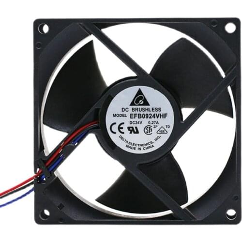 Original new EFB0924VHF 9CM 9232 24V 0.27A two-wire variable frequency cooling fan