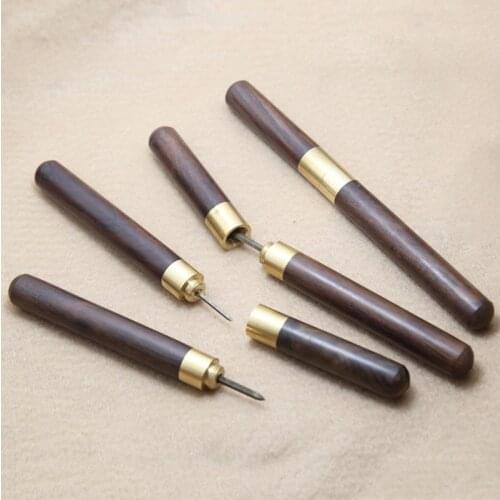 1pc 3/4/5/6mm Leathercraft Stitching Sewing Awl DIY Tool for Sewing Leather Diamond Point