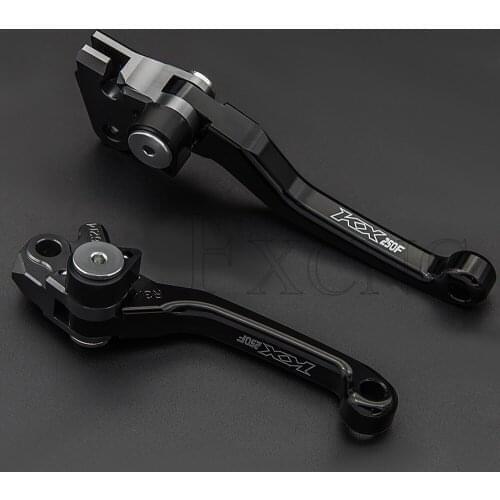 Motocross Foldable Pivot Brake Clutch Levers Handle For Kawasaki KX250F KX 250F 2005-2012 2005 2006 2007 2008 2009 2010 2011