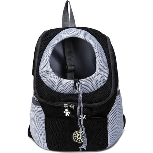 Pet Outdoor Carrier Backpack Dog Front Bag for Large Medium Small Dogs Double Shoulder Portable Travel Backpack Carry Bag