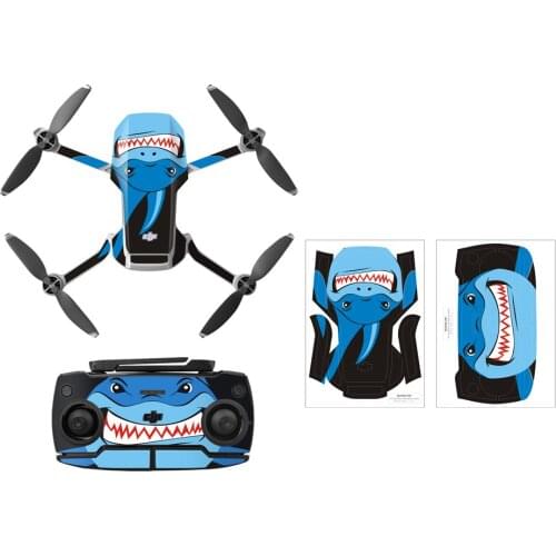 Waterproof Drone Skin Decals Mavic Mini PVC Stickers for DJI Mavic Mini Aircraft Remote Contrl Battery Mavic Mini Accessories