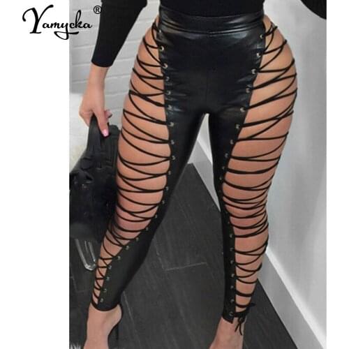 Yamycka Women's Leather Pants