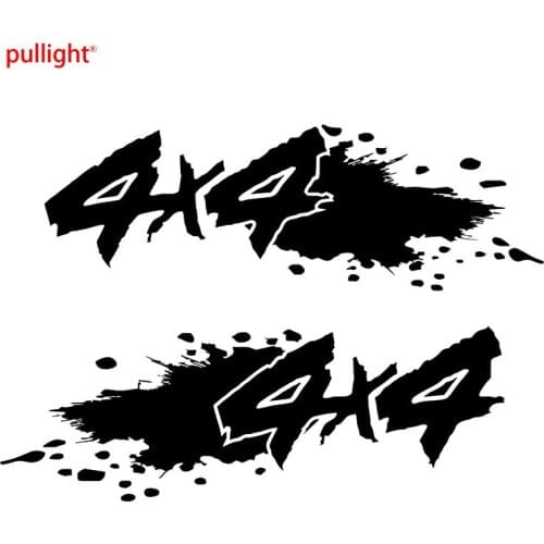 2 x 4x4 GLOSS Bardian Vinyl Decal Motorcycle Car Sticker