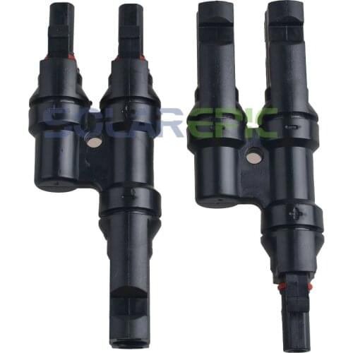 1 Pair Solar Panel Cable Connector T Type Connector Male to Female Coupler IP67 Conectores Cable Connector Solar