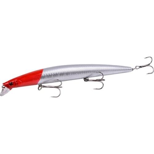 1PCS Lifelike Big Minnow Jig Fishing Lures 184mm/ 24g Artificial Bionic Laser Wobblers for Pike Pesca Fishing Tackle Hard Bait