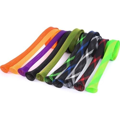 LIXADA 10pcs Casting Fishing Rod Cover 170 cm 35 mm Braided Mesh Fishing Rod Sleeve Cover Pole Sock 10 Colors Protector Tools