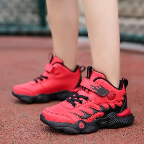 2021 High Quality Fashion Casual Outdoor Sports Fashion Breathable Boys Shoes Non-slip Jogging Childrens Shoes
