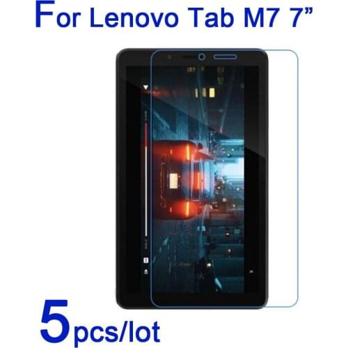 5pcs/lot HD-Clear/Matte/Soft Nano Explosion-Proof Protective Films Cover for Lenovo Tab M7 M8 7" 8" Tablet Screen Protectors