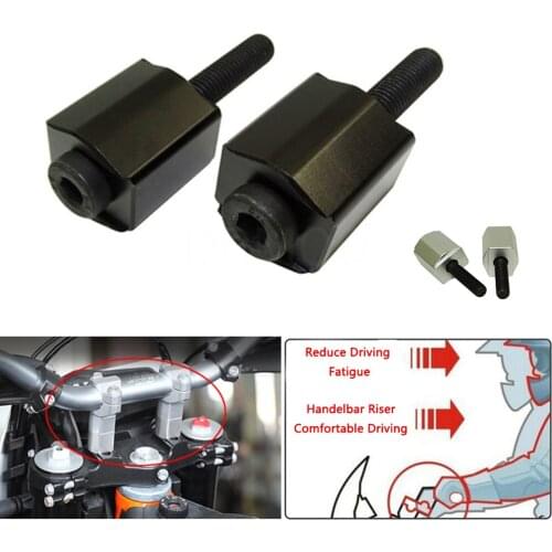 Motorcycles CNC Alumnium Accessories Handle Bar Riser Mount Clapms For KTM 1050 1090 1190 1290 Adventure High Quality