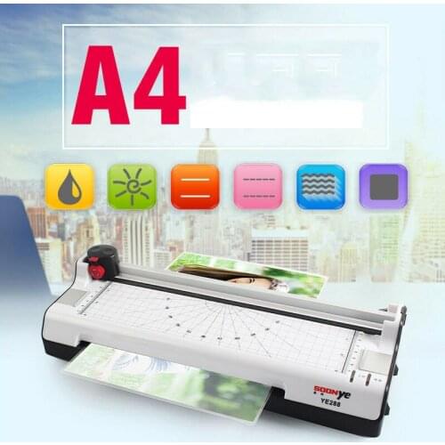 220V A4 Photo laminating machine Laminating Machine Tape Cutter Document