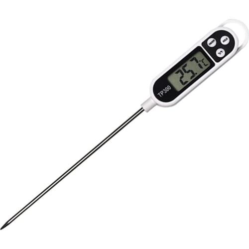 Kitchen Digital BBQ Baking Food Thermometer Meat Cake Candy Fry Grill Dinning Household Cooking Stainless Steel Thermometer Tool