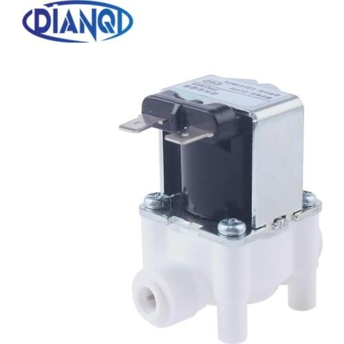 NC Electric Solenoid Valve Magnetic DC 12V Water Air Inlet Flow Switch 1/4 " 12V 24V 220V Magnetic Washing Machine Dispenser