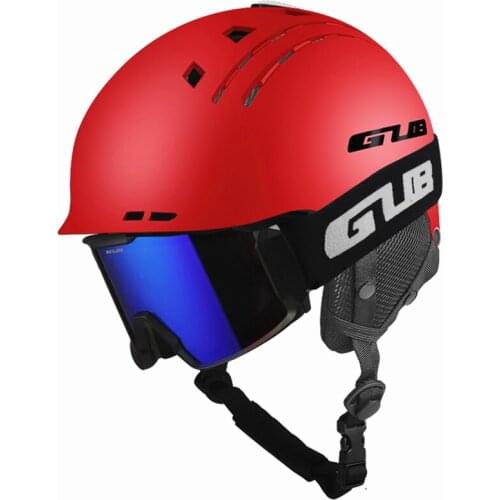 GUB 606 Multi-functional Skiing Helmet MTB Bike Bicycle Sports Cycling Helmet Safety Horse Riding Integrally-molded Helmet