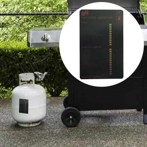Propane Butane LPG Fuel Gas Tank Level Indicator Magnetic Gauge Caravan Bottle Temperature Measuring Stick