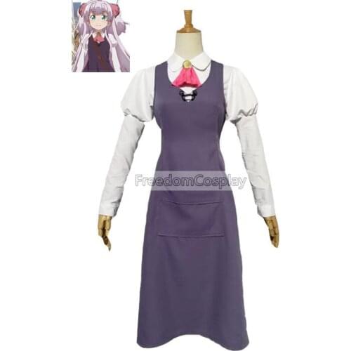 Watashi, Nouryoku wa Heikinchi de tte Itta yo ne Adele von Ascham Mile dress Cosplay Costume any size