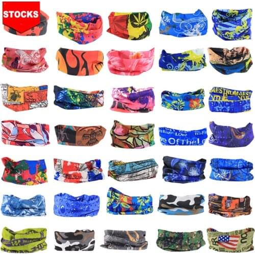 Unisex Summer Outdoor Sport Hiking Scarves Hiking Magic Scarf Seamless Bandana Riding Sweat Absorption Elasticity Sunscreen