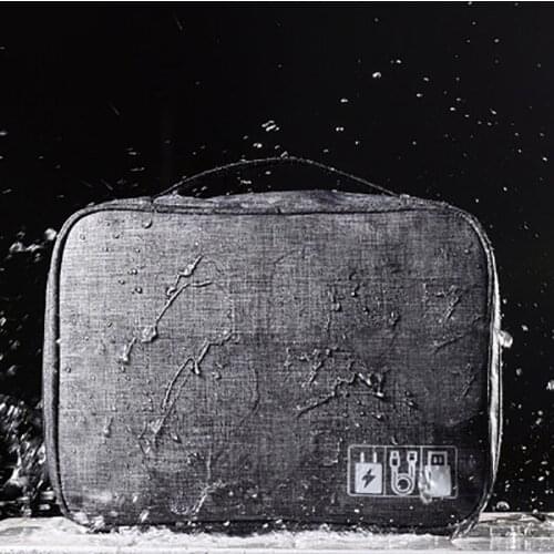 Waterproof Digital Accessories Multifunction Storage Bag Mobile Phone Charging Digital Cable Power Earphone Travel Organizer Bag