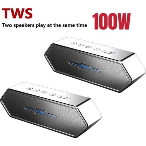 Xdobo high-power dual-machine interconnection 100W stereo bluetooth speaker high-fidelity home theater subwoofer game speaker