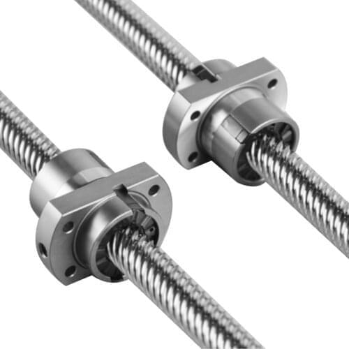 1PC SFY 4040 Diameter 40mm lead 40mm is 1200-2550mm+Single High-Speed Ball Nut SFY cnc router