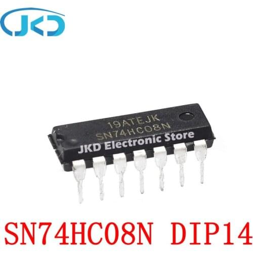 10pcs SN74HC08N 74HC08N 74HC08 DIP-14 New IC